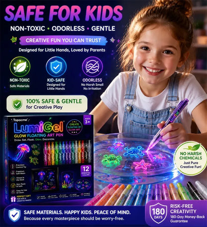 Topacme® 3D Glow Floating Art Pen🖼️