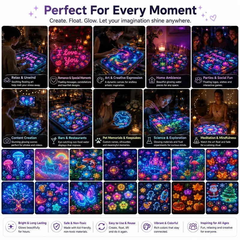 Topacme® 3D Glow Floating Art Pen🖼️