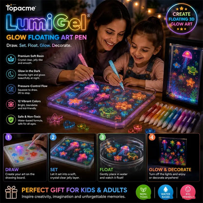 Topacme® 3D Glow Floating Art Pen🖼️