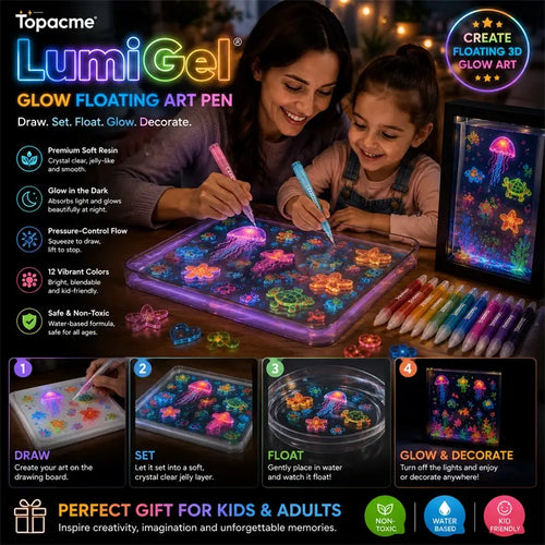 Topacme® 3D Glow Floating Art Pen🖼️