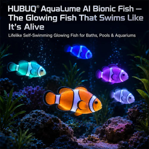 HUBUQ® Interaktiver leuchtender Roboter-Spielzeugfisch🪄🐳