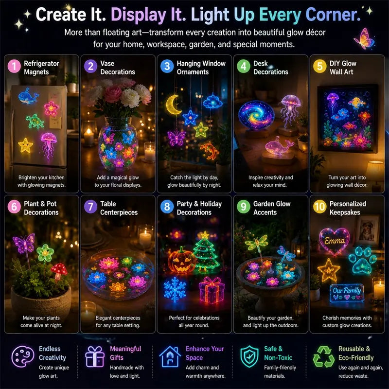 Topacme® 3D Glow Floating Art Pen🖼️