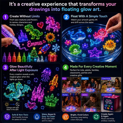 Topacme® 3D Glow Floating Art Pen🖼️