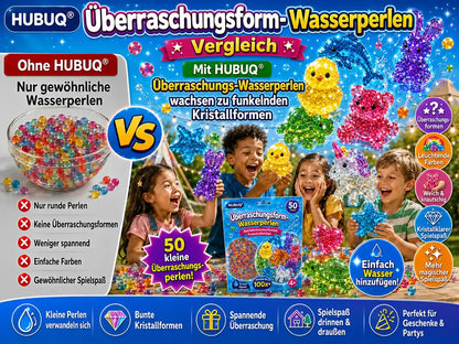 HUBUQ® Wasserperlen mit Überraschungsformen🪄🐳